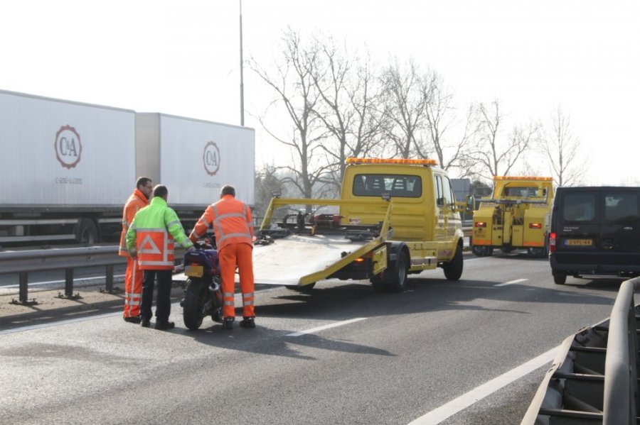 Ongeval Motor A44 R 14,6 Oegstgeest